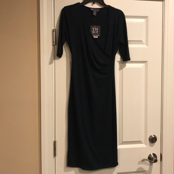 Chelsea & Theodore faux wrap dress - Picture 2 of 4